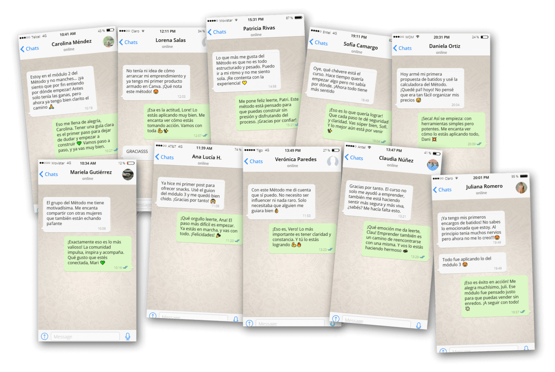 Testimonios reales de CookToFeel